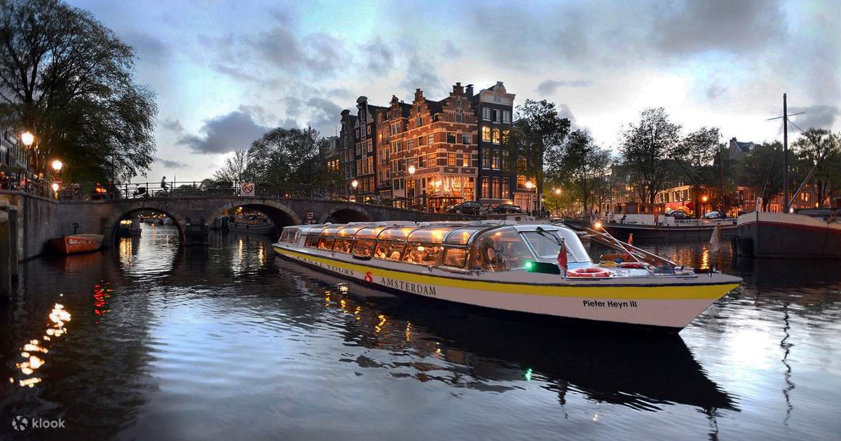 dinner cruise amsterdam city